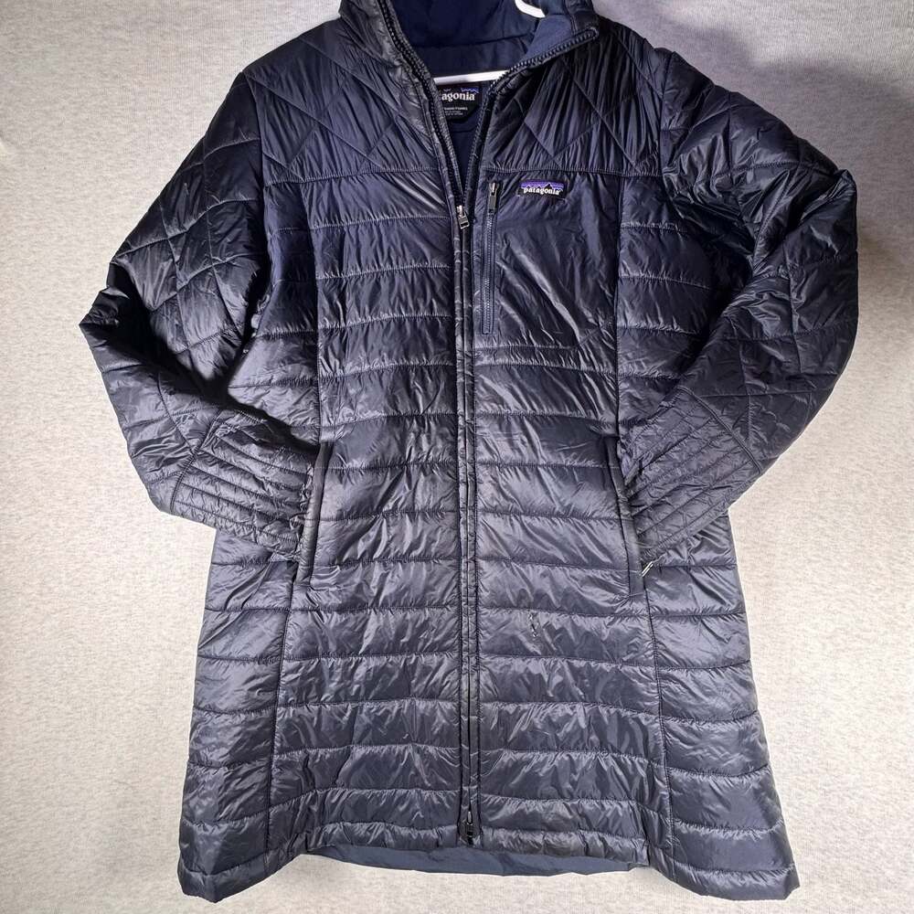 Patagonia Women's Radalie Parka Black Quilted Insulated Jacket
